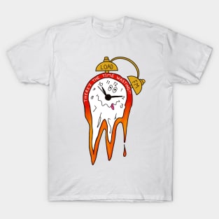 Melting Clock (Time Wasting) T-Shirt